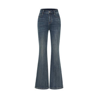 SIINSIIN Jeans Women's Moderate Flared Pants