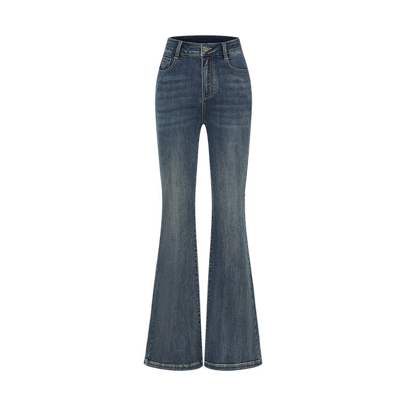 SIINSIIN Jeans Women's Moderate Flared Pants