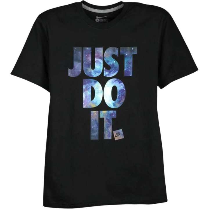 Nike Nike T Shirts Men's Black Crew Neck Moderate