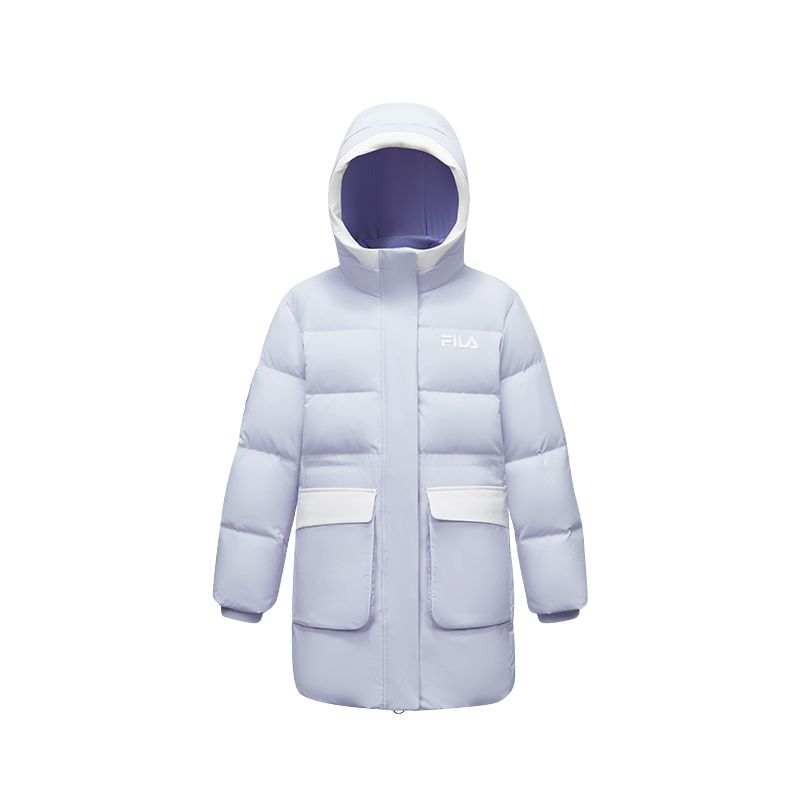 FILA KIDS Down Jackets Hooded Non Detachable Moderate Hooded