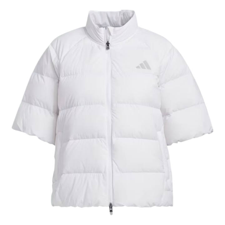 Adidas Adidas Down Jackets Women's White Stand Collar