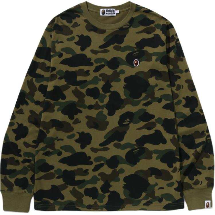 A BATHING APE A Bathing Ape camo-print T-shirt