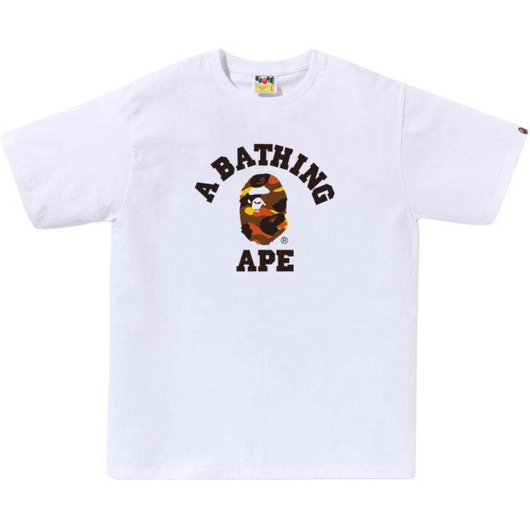 A Bathing Ape 1St Camo College Tee T-shirt