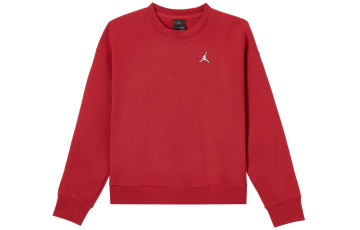 Jordan Jordan Sweatshirts Women's Red Crew Neck Moderate Regular