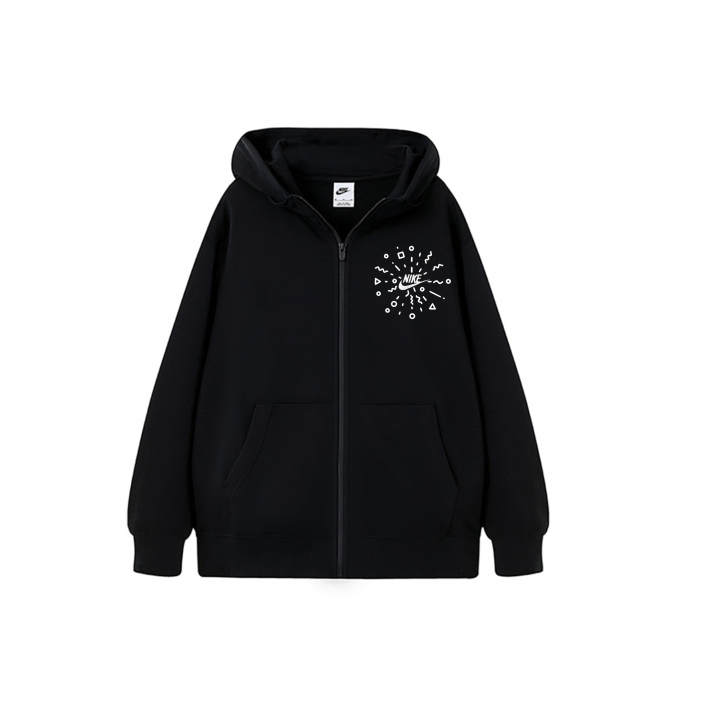 Nike Nike Jackets Men's Black Hooded Moderate Other