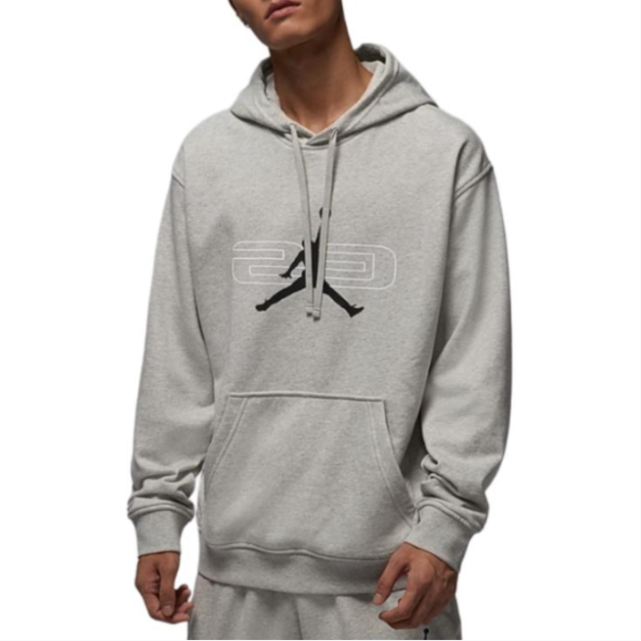 Jordan Jordan Sweatshirts Men's Gray Hooded Moderate