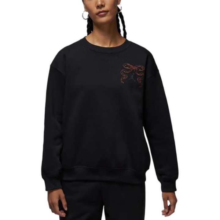 Jordan Jordan Sweatshirts Women's Black Crew Neck Moderate Regular