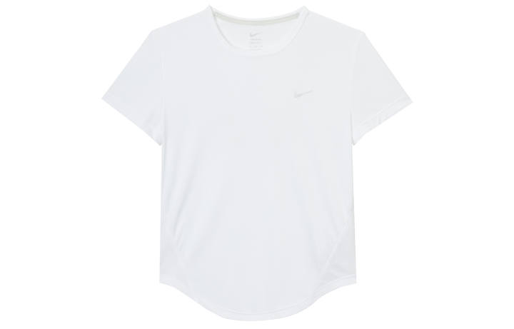 Nike Nike Dri Fit Short Sleeved T Shirts Women's White