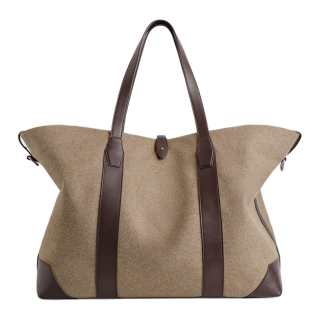 COS Wool Handbag Large Men's Beige