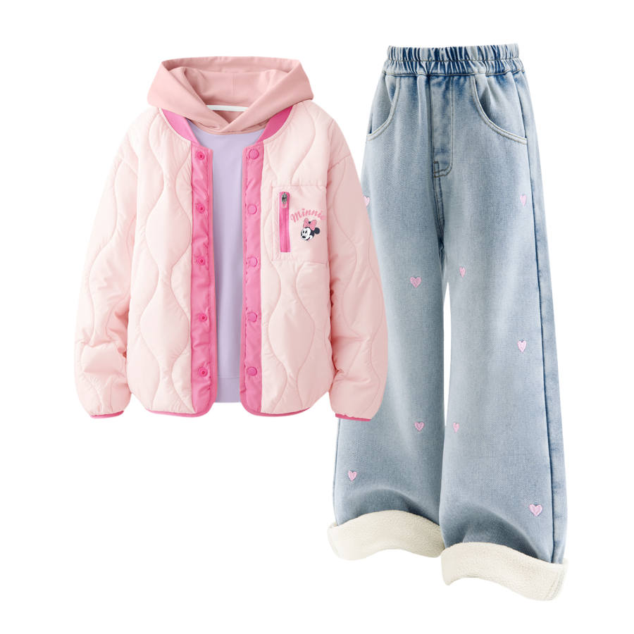 Disney Kids Casual Sportswear Hooded Moderate