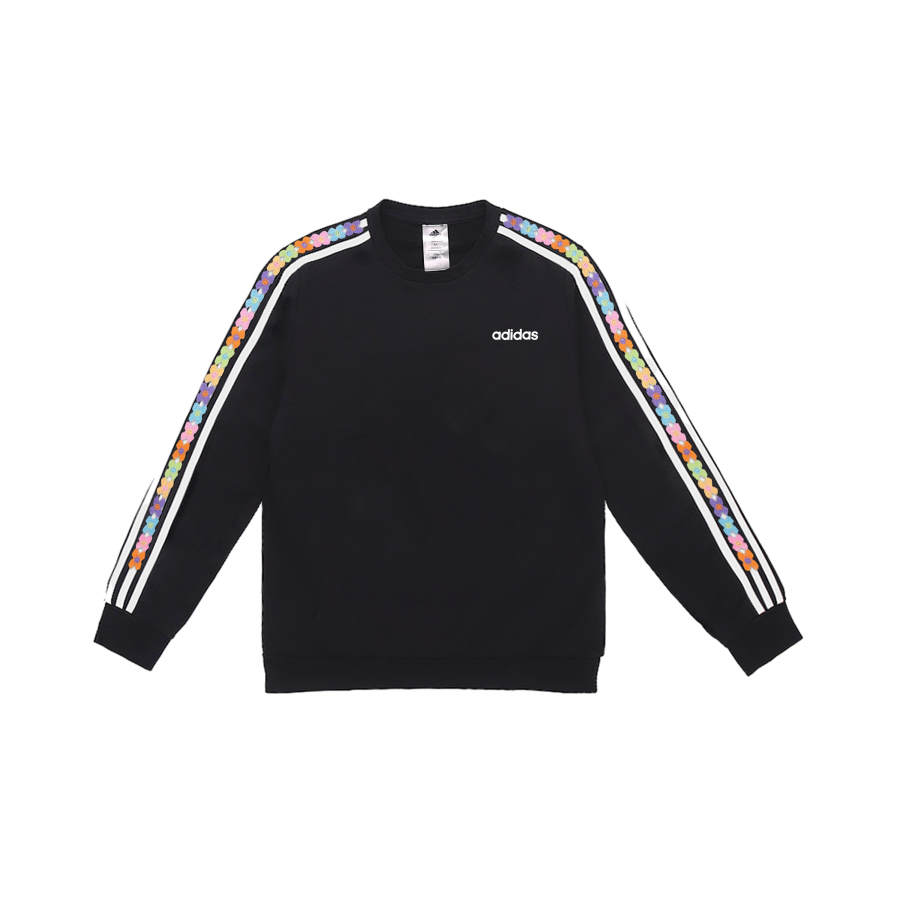 Adidas Adidas Sweatshirts Men's Black Crew Neck Moderate