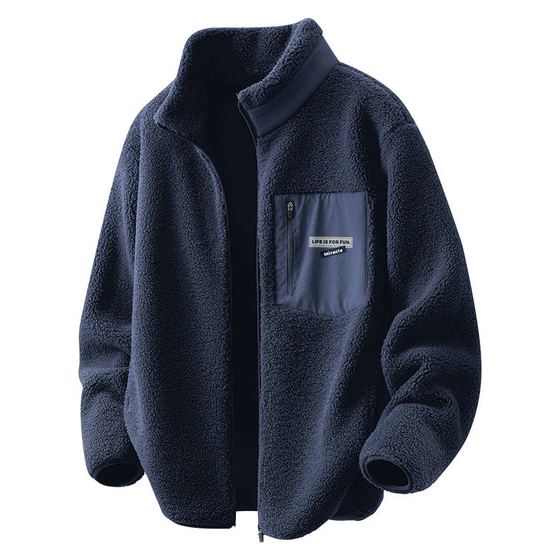 MINISO MINISO Fall Winter Velvet feel Coat Unisex