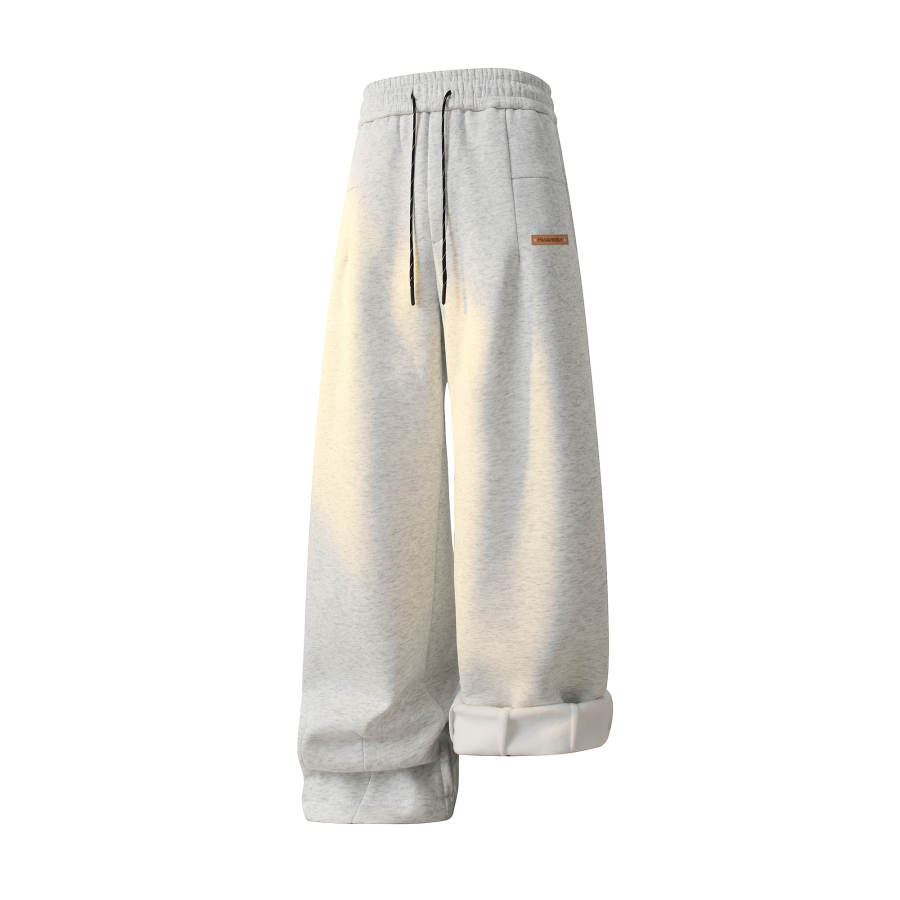 HUANQIU Knitted Sweatpants Unisex