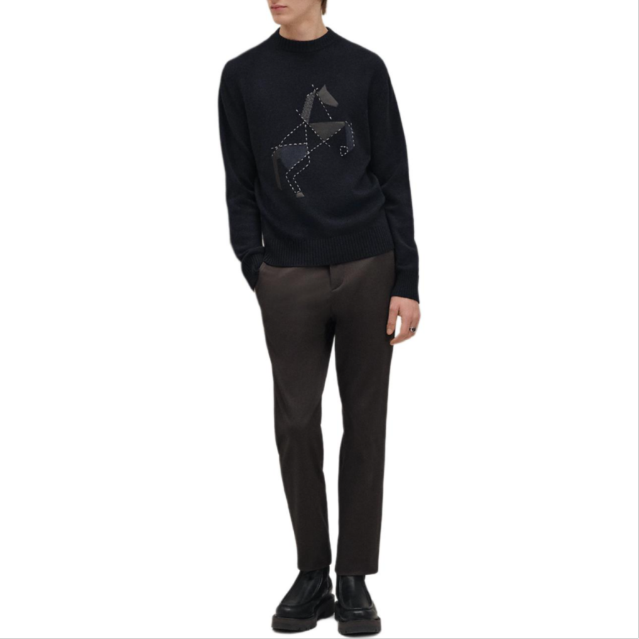 HERMES FW25 Cashmere Sweater Men's