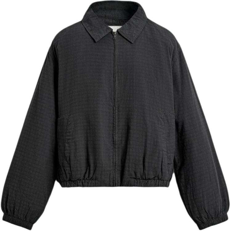 ZARA Puffer Jackets Men's Carbon Lapel Moderate Puffer Jacket