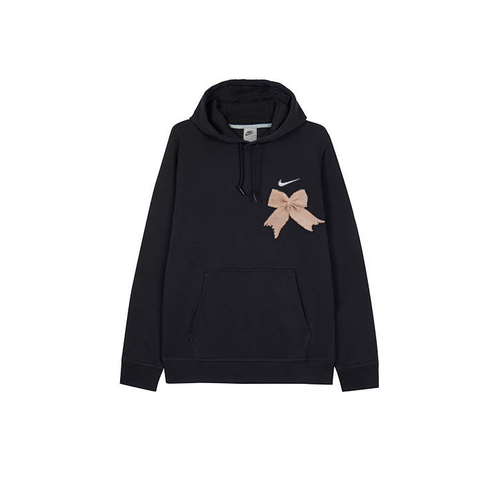 Nike Nike Sweatshirts Men's Black Hooded Thickened