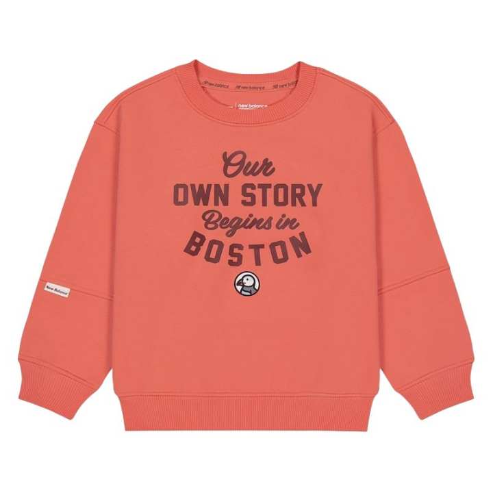 New Balance New Balance Kids Sweatshirts Crew Neck Moderate