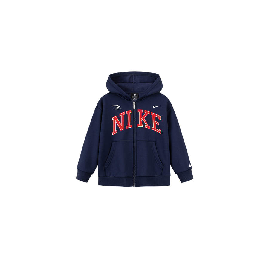 Nike Nike Sweatshirt 3Brand Fleece Lined Thermal Stylish Skin Friendly Versatile Comfortable Kids'