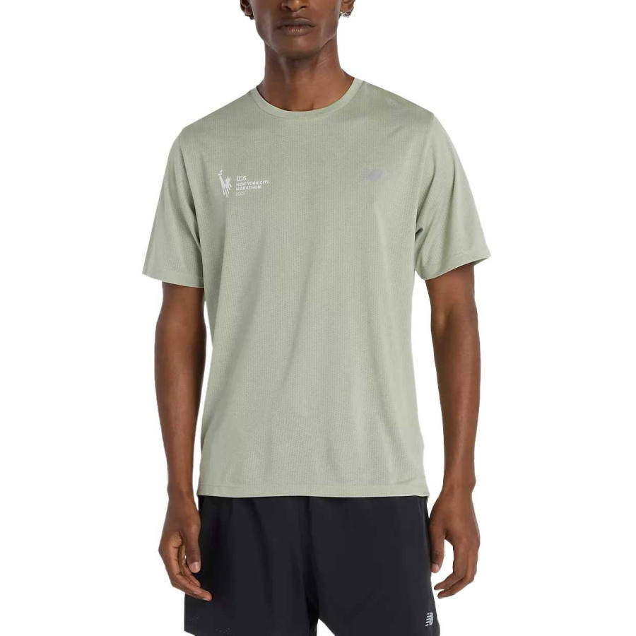 New Balance New Balance NYC Marathon Athletics T Shirt Running T Shirt Men's