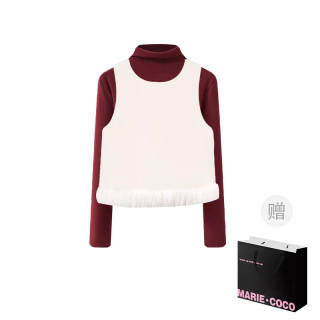MARIE·COCO Knitwear Women's Knitwear+Vest Turtleneck Moderate