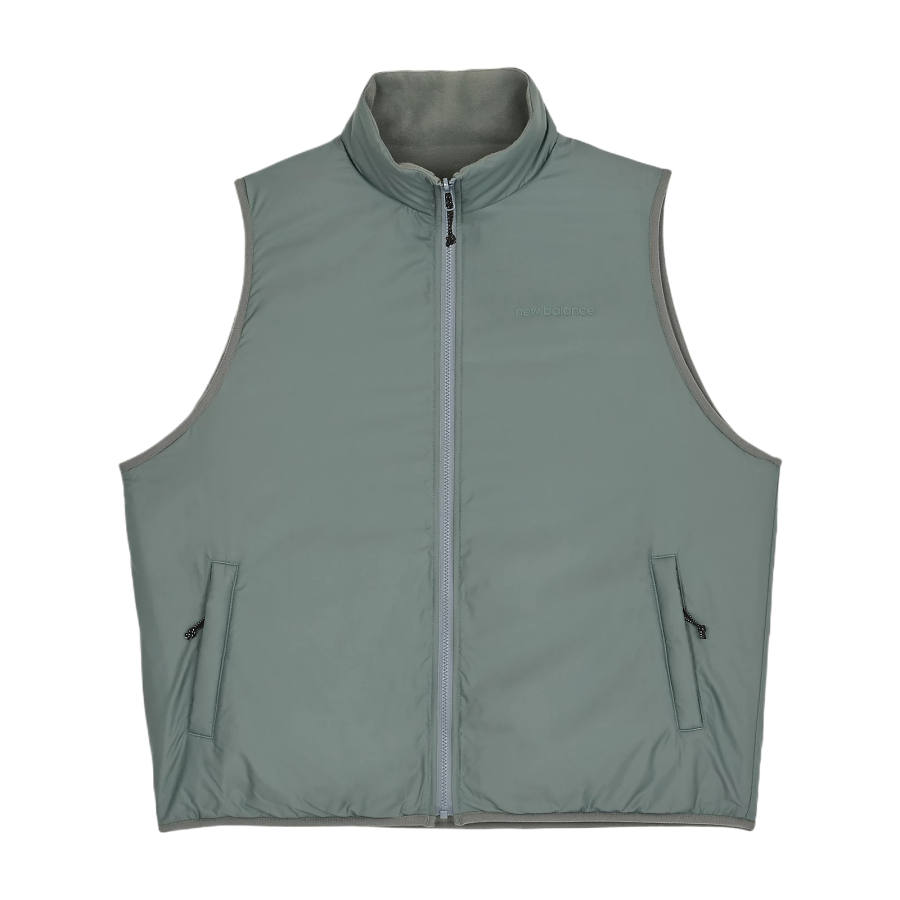 New Balance New Balance Vests Men's Mosaics Green Stand Collar Other