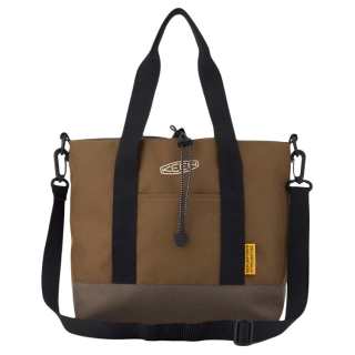 Keen Brand Logo Recycled Polyester Handbag Regular Unisex Brown Green