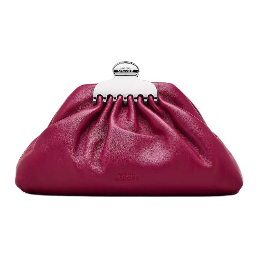 MARC JACOBS MARC JACOBS Smooth Leather One Shoulder Clutch Small Women's Lip Stain Pink