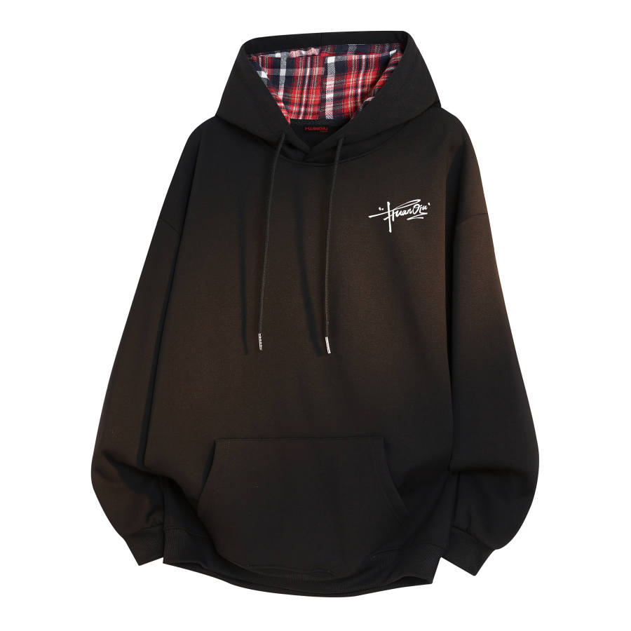 HUANQIU Sweatshirts Unisex Hooded Moderate Regular