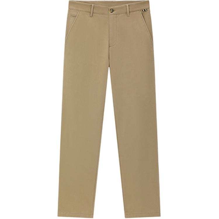 Teenie Weenie Men Fleece Lined Minimalist Style Comfortable Commute Thermal Casual Pants Unisex