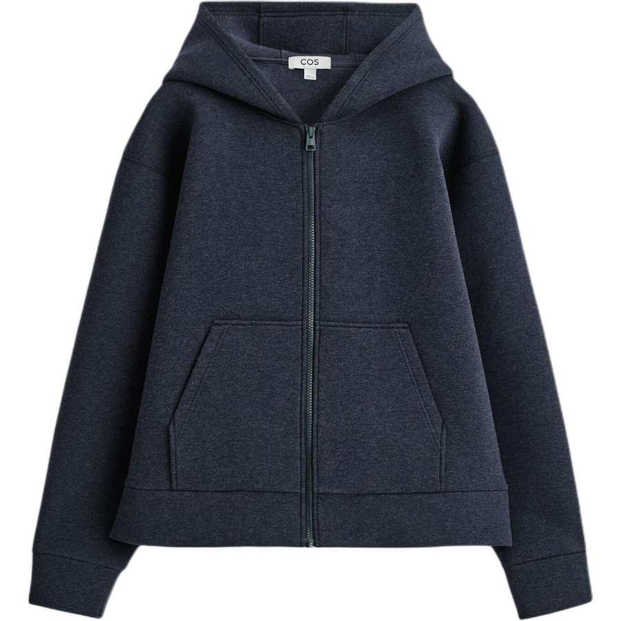 COS Sweatshirts Men's Navy Blue Hooded Moderate