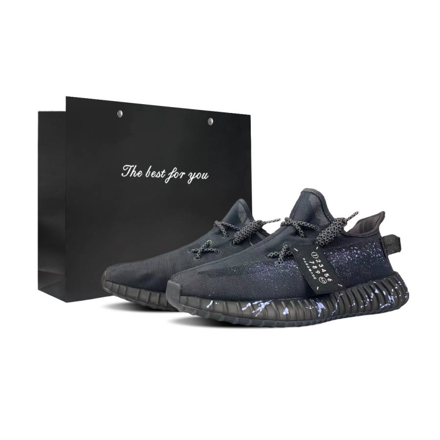 Adidas Originals Yeezy Boost 350 V2 Cushioning Abrasion Resistant Breathable Lightweight Low top Casual Shoes Unisex