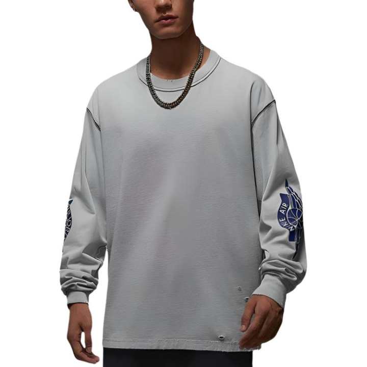 Nike Nike Knitwear Men's Gray Crew Neck Moderate