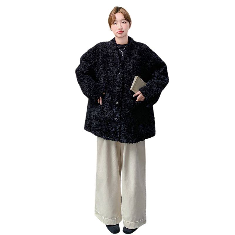 SIXUSICHOU Velvet feel Coat Women's