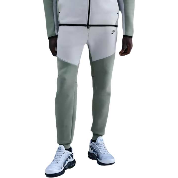 Nike Nike Knitted Sweatpants Men's Clay Green/Light Smoke Gray/Black Moderate Cuffed Pants
