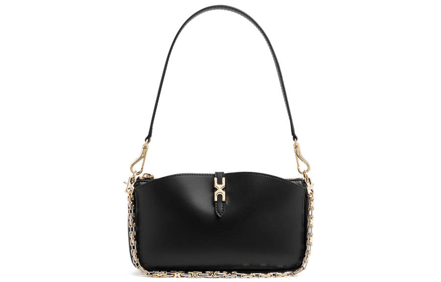 CHARLES&KEITH Pu Baguette Bag One Shoulder Bag Small Women's Black