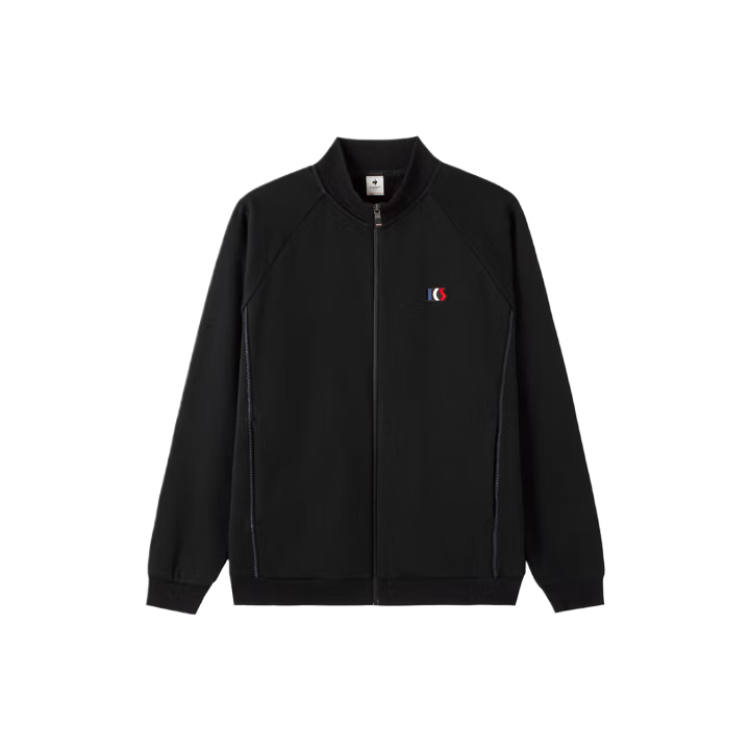 Le Coq Sportif Jackets Men's Dazzle Black Stand Collar Moderate Other
