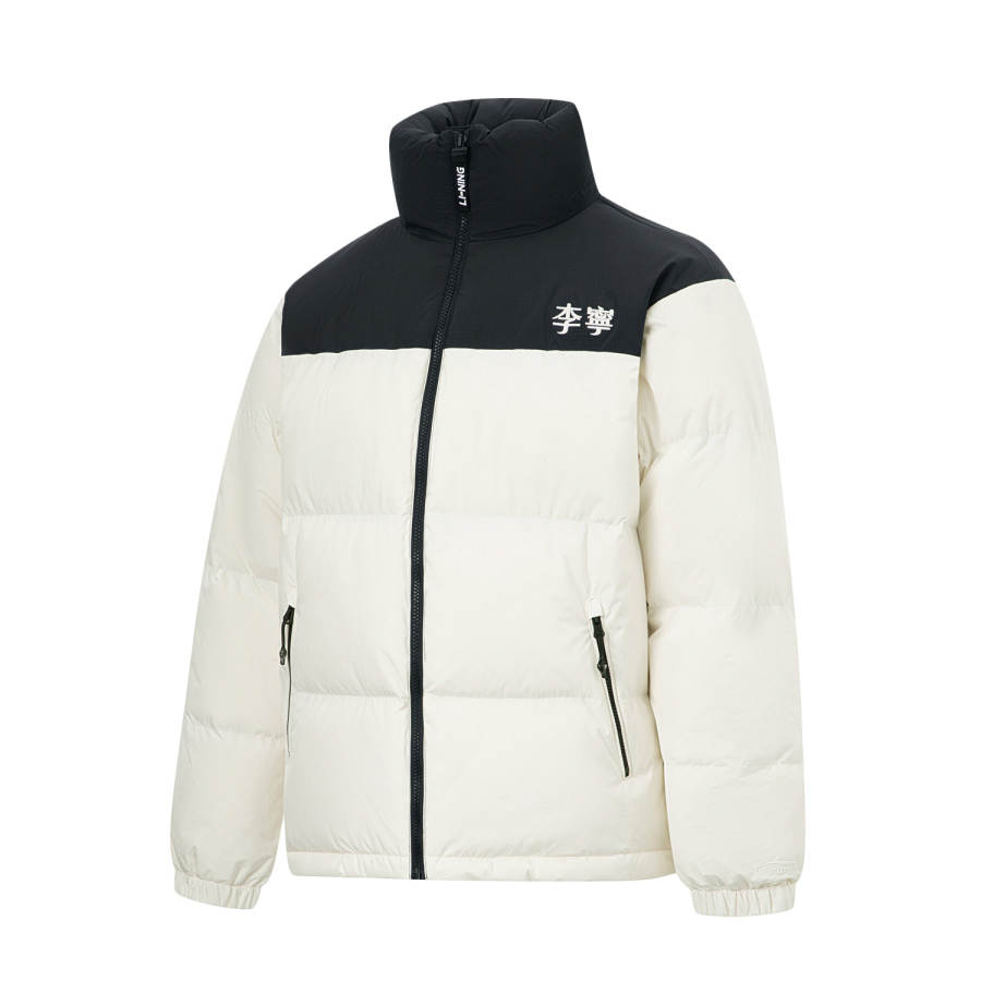 Li-Ning Li Ning Down Jacket Unisex Ecru