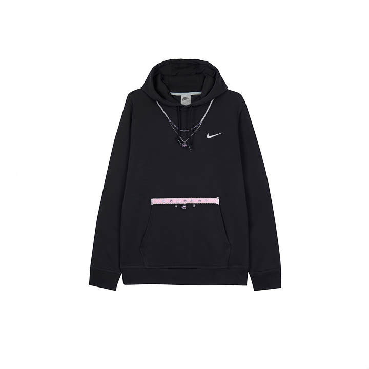 Nike Nike Sweatshirts Men's Black Hooded Thickened Regular