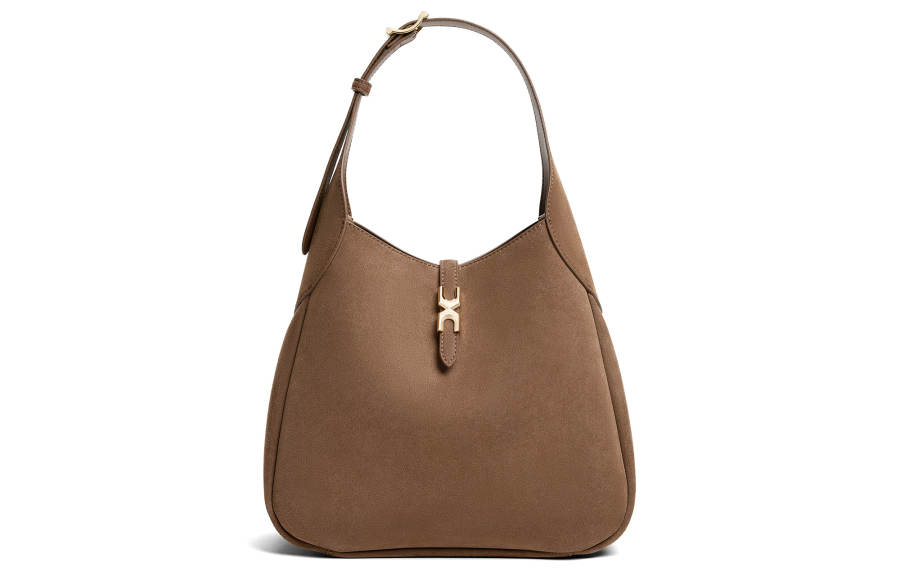 CHARLES&KEITH Synthetic Leather Shoulder Bag Large Women's Mocha Brown Mocha