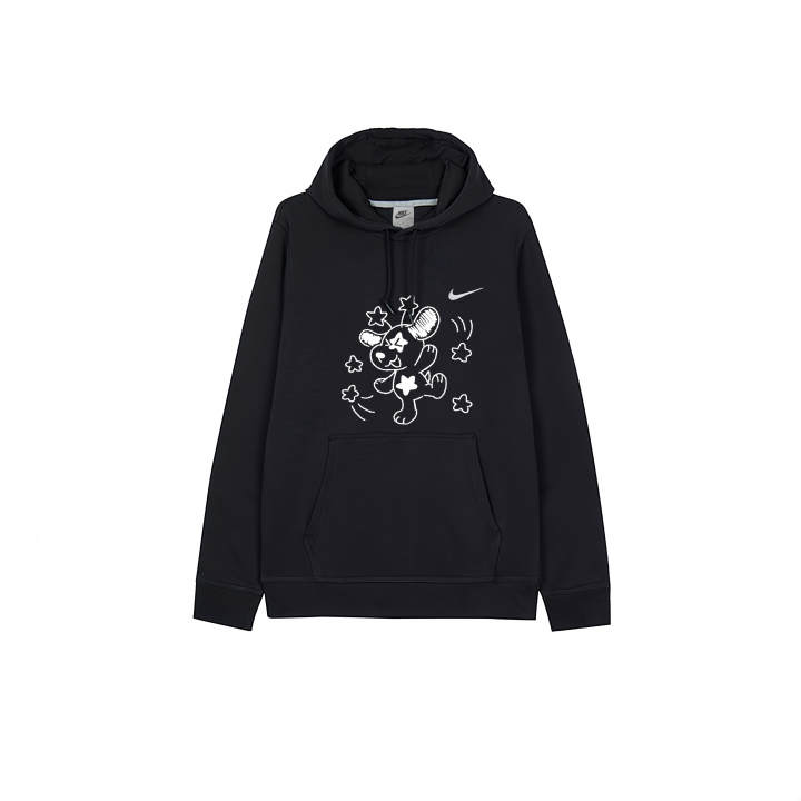 Nike Nike Sweatshirts Men's Black Hooded Moderate Regular