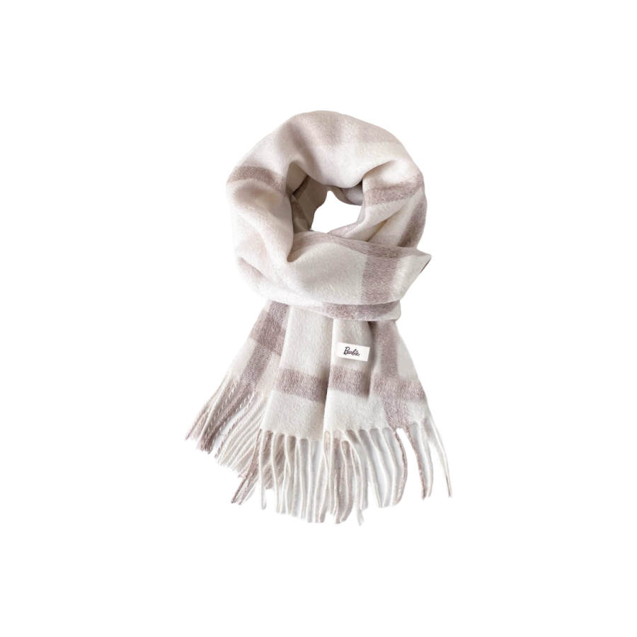 Barbie Wool Knit Scarves Women's