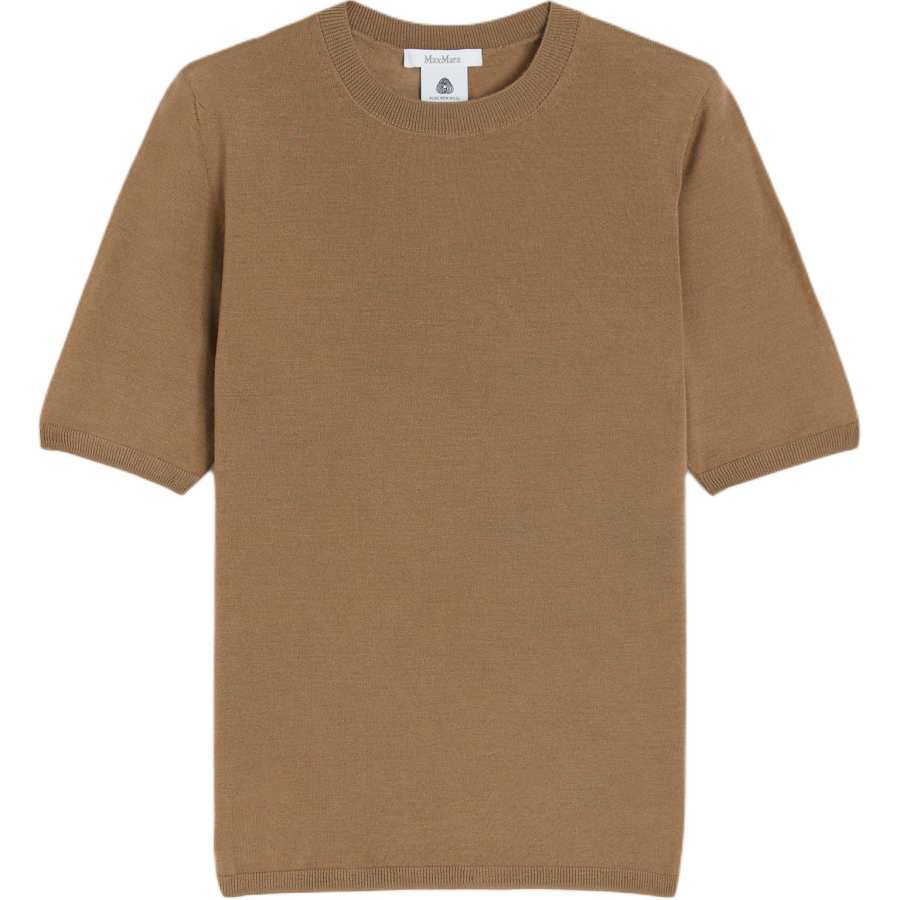 MaxMara MaxMara Sweaters Women's Hazelnut Crew Neck Moderate