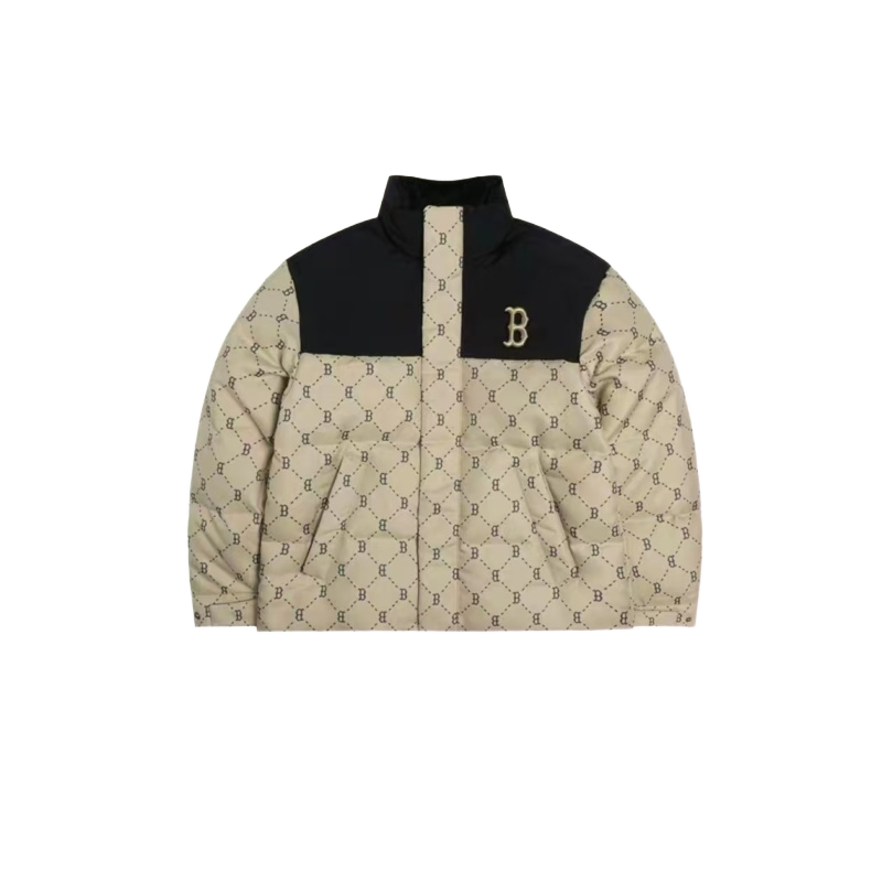 MLB MLB Down Jackets Unisex Sandy Brown 3ADJM0256 43SAS Stand Collar Moderate Other