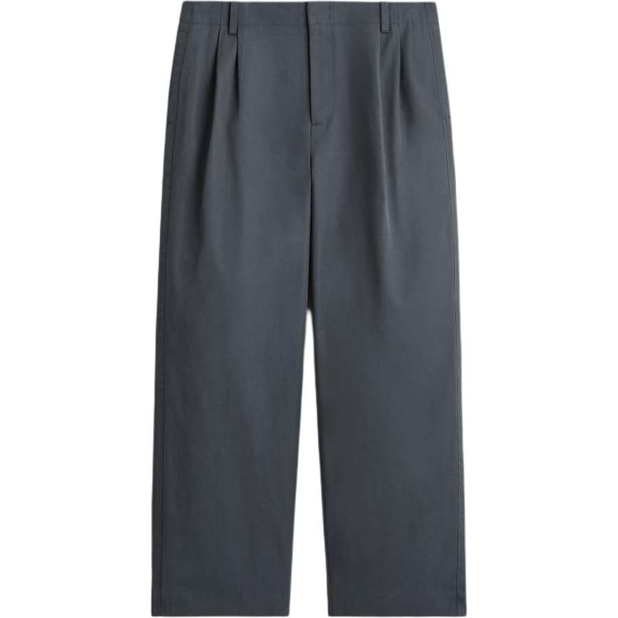 COS Casual Pants Men's Dark Gray Moderate Wide Leg Pants