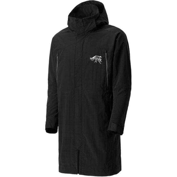 Ecco x BAISHAN,LIANMINGKUAN FW25 Trench Coat Men's Black