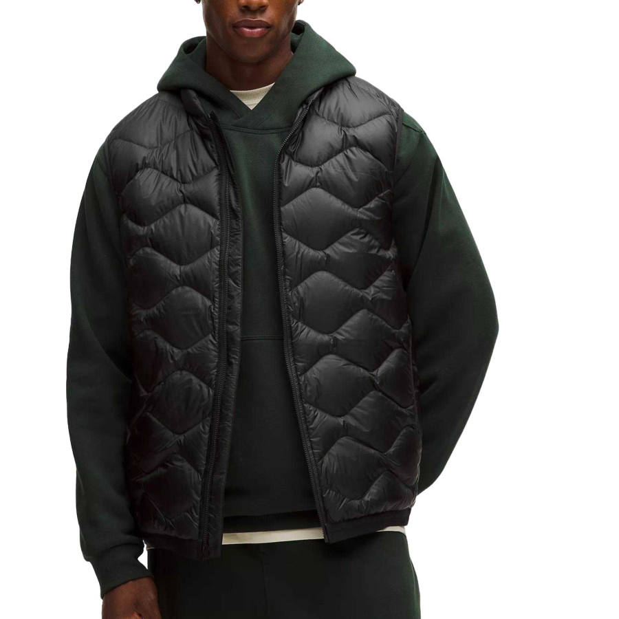 Lululemon Lululemon Down Vests Men's Stand Collar Moderate