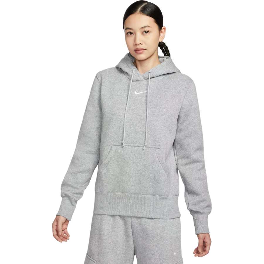 Nike Nike Sweatshirts Women's Dark Gray/Sail White Hooded Moderate Regular