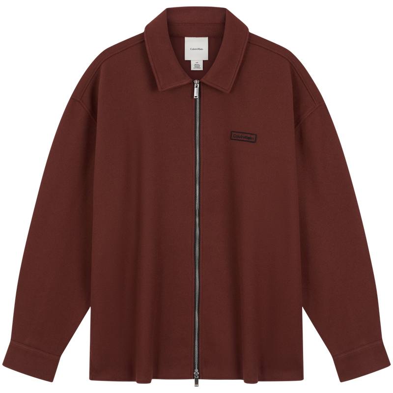 Calvin Klein Sweatshirts Men's Lapel Moderate Cardigan