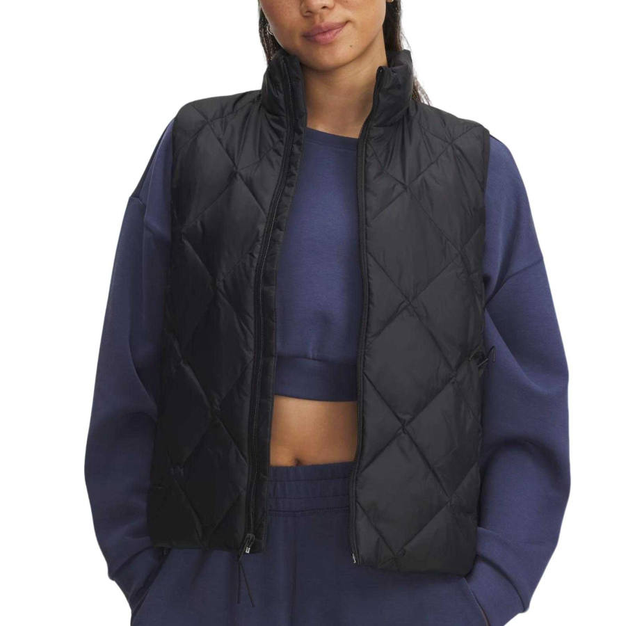 Under Armour Vests Women's Black Moderate Other