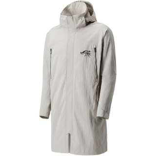 Ecco x BAISHAN,LIANMINGKUAN FW25 Trench Coat Men's Sand Gravel Gray